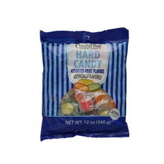 Coastal Bay Confections Hard Candy Assorted Fruit Flavors  – 3 Pack