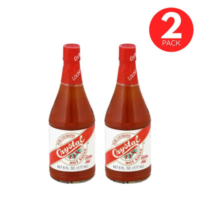 Crystal Louisiana Extra Hot Sauce - 2 Pack