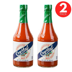 Crystal Original Hot Sauce – 2 Pack (12 FL Oz / 355 mL Each)