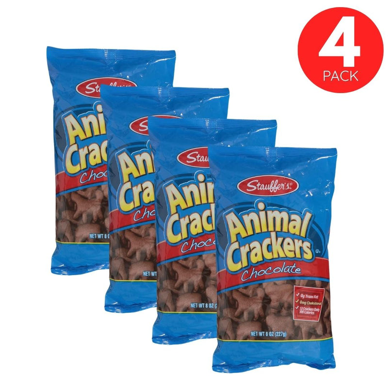 Stauffers Animal Crackers Chocolate - 4 Pack